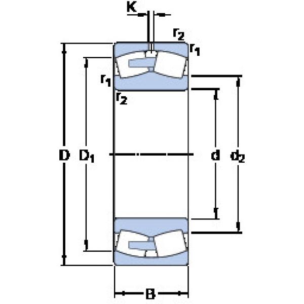 Bearing 238/1180 CAFA/W20 SKF #1 image