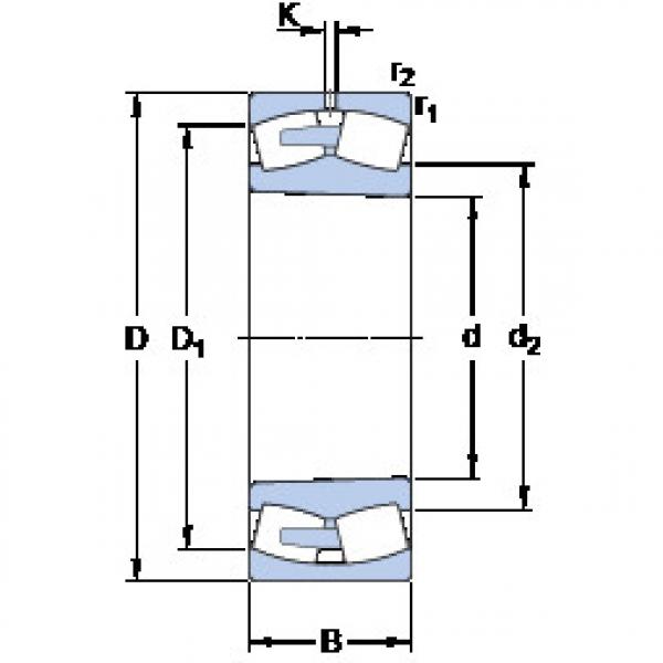 Bearing 238/1060 CAKMA/W20 SKF #1 image