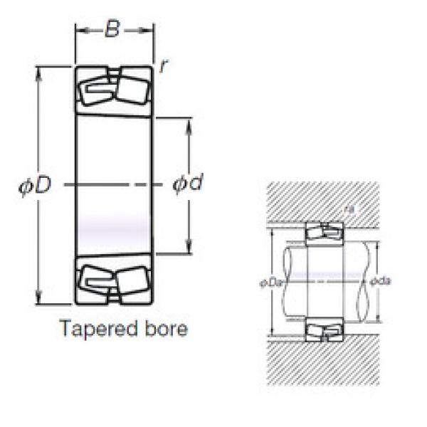 Bearing TL22228CDKE4 NSK #1 image