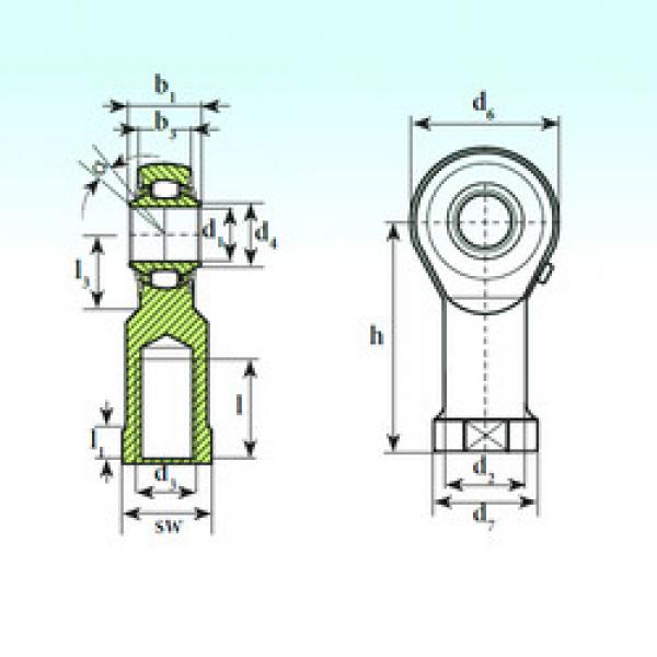 Bearing TSF 20 RB ISB #1 image