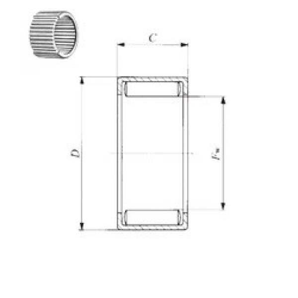 Bearing YB 148 IKO #1 image