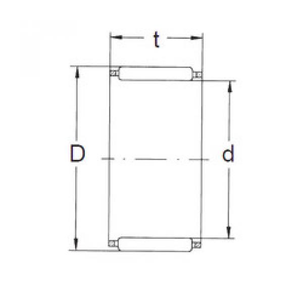 Bearing K25X32X16 FBJ #1 image