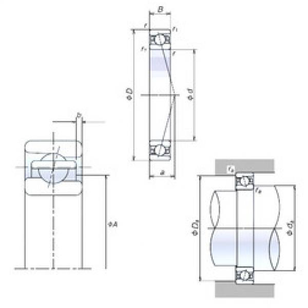 Bearing 70BER19S NSK #1 image