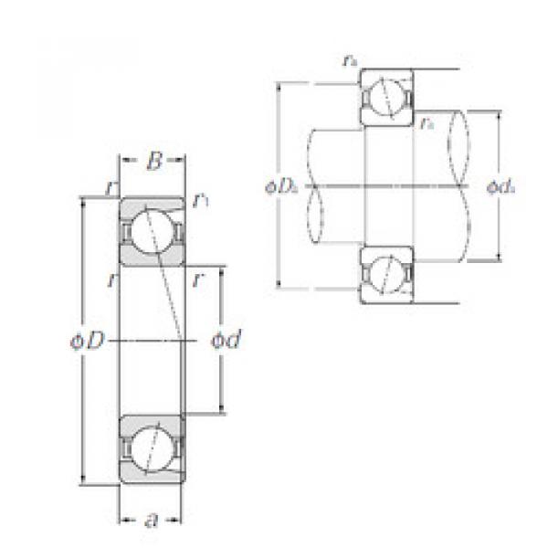 Bearing 7821C NTN #1 image