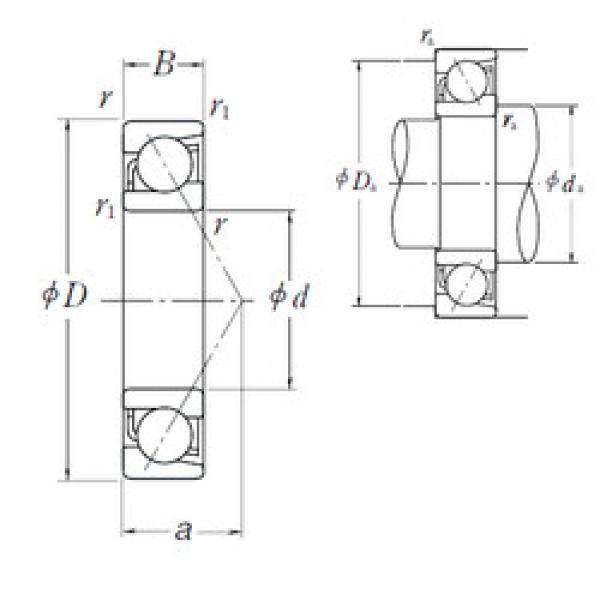 Bearing 7848A NSK #1 image