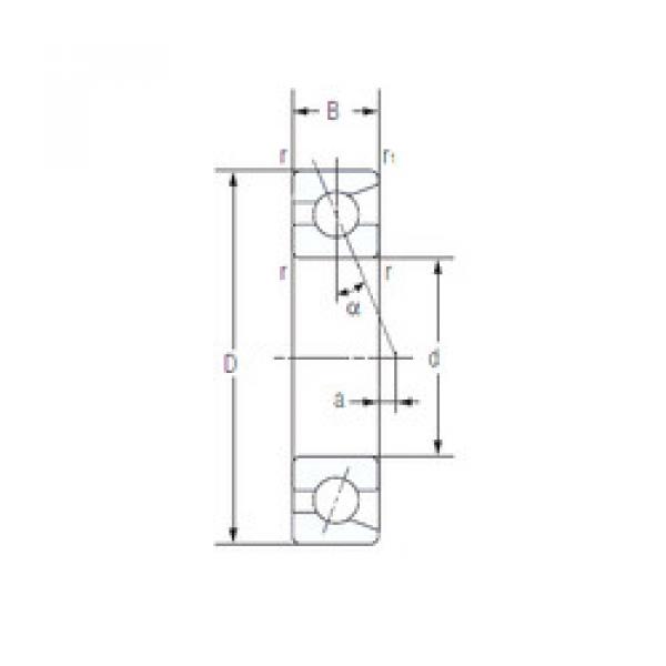 Bearing 7900AC NACHI #1 image