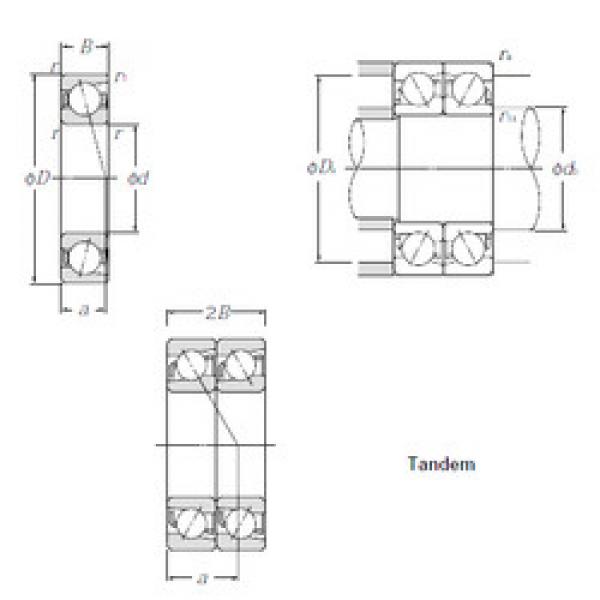 Bearing 7906DT NTN #1 image