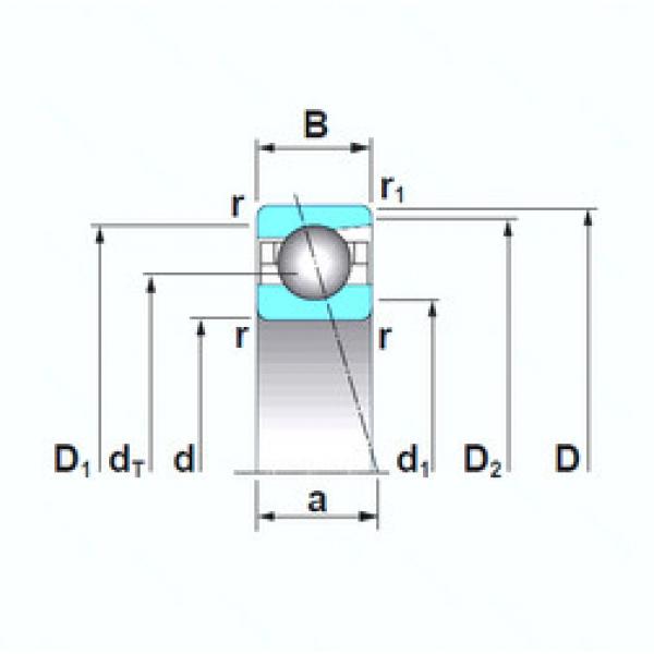 Bearing 7911CTRSU NSK #1 image