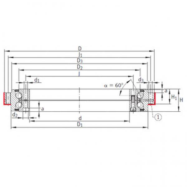 Bearing ZKLDF200 INA #1 image