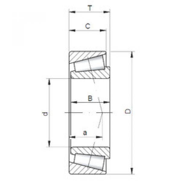 Bearing 33005 A CX #1 image