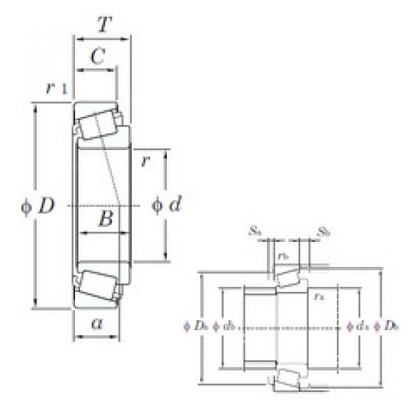 Bearing 33005JR KOYO #1 image