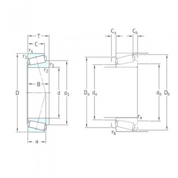 Bearing T4DB170 SKF #1 image