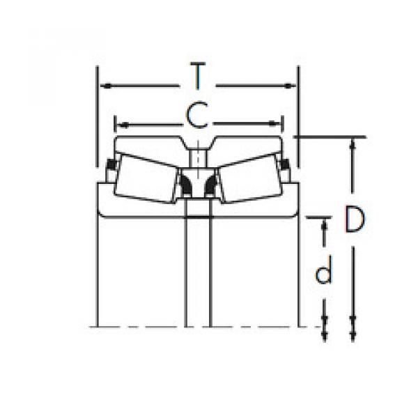 Bearing 837/834D+X1S-843 Timken #1 image