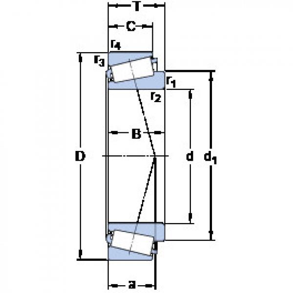 Bearing T7FC 095/CL7CVQ051 SKF #1 image