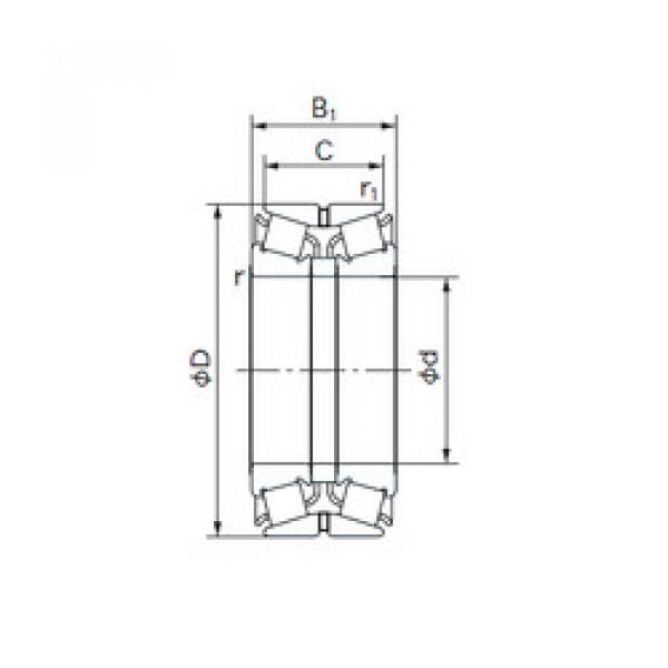 Bearing 85KBE22 NACHI #1 image