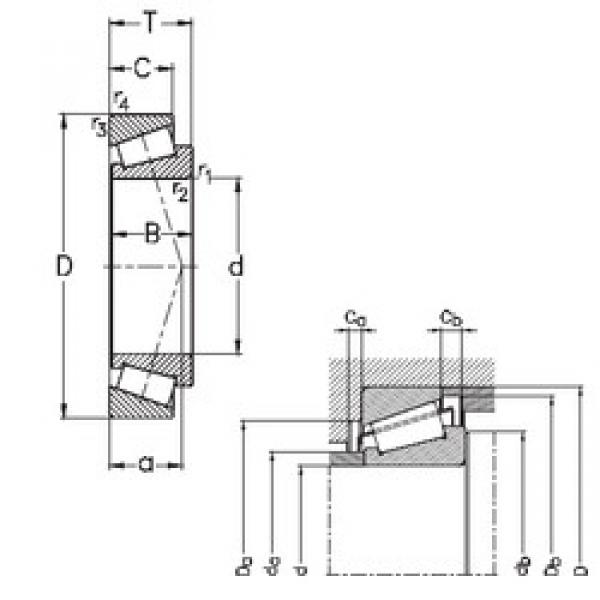 Bearing T2ED090 NKE #1 image