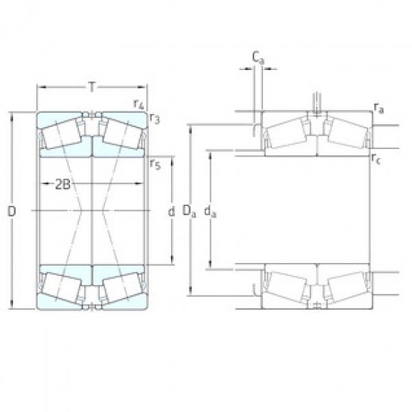 Bearing 32944/DFC300 SKF #1 image