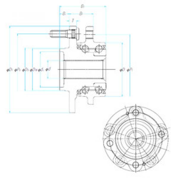 Bearing ZA-/HO/62BWKH26D-Y01 NSK #1 image