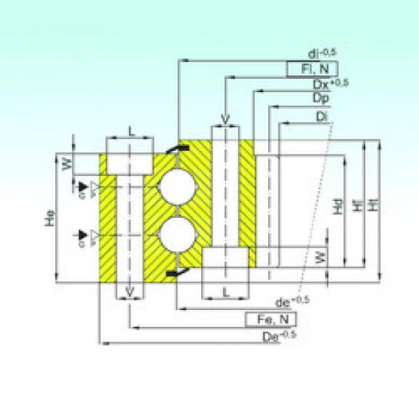 Bearing ZB2.22.0625.400-1SPPN ISB #1 image