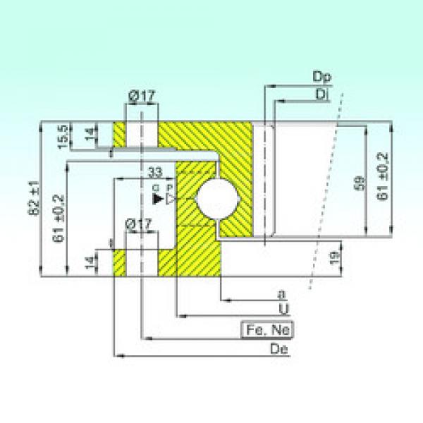 Bearing ZK.22.0880.100-1SN ISB #1 image