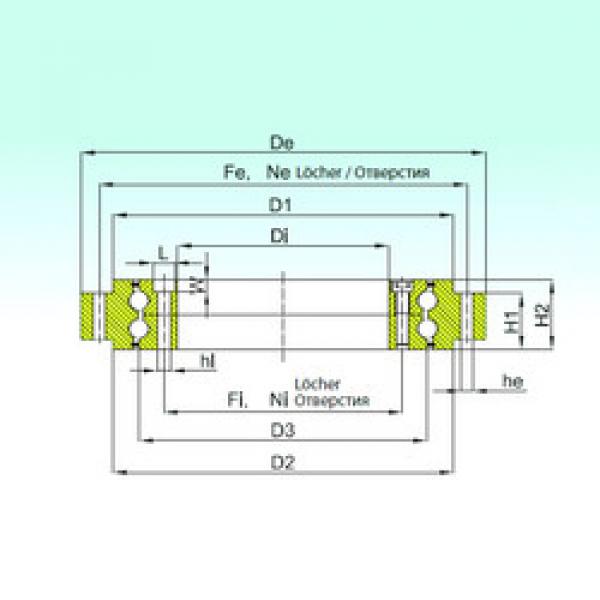 Bearing ZKLDF325 ISB #1 image