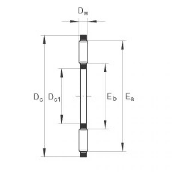 Bearing TC1018 INA #1 image