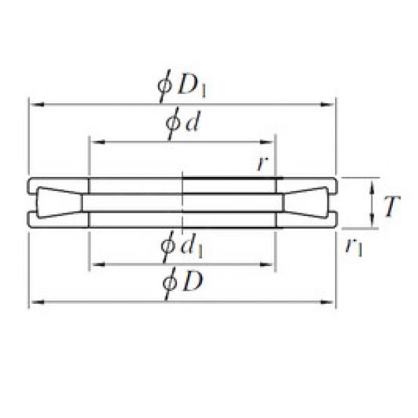 Bearing T921V KOYO #1 image