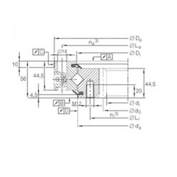 Bearing XSI 14 0744 N INA #1 image