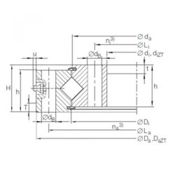 Bearing XU 30 0515 INA #1 image