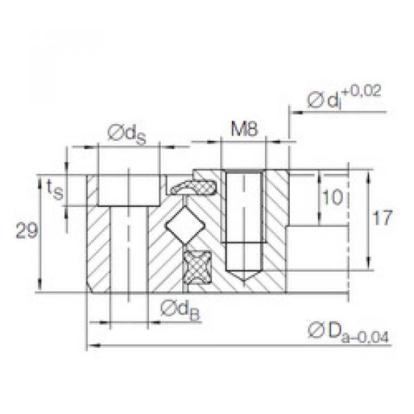 Bearing XU 08 0120 INA #1 image