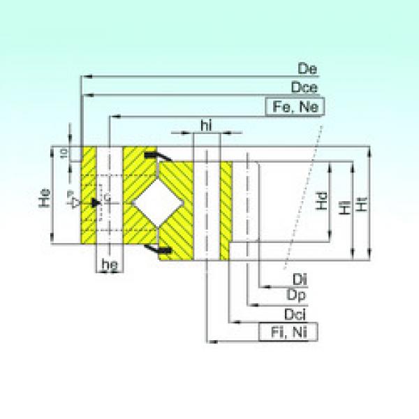 Bearing ZR1.25.0946.400-1SPPN ISB #1 image