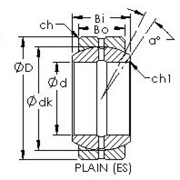 Bearing GEZ107ES AST #1 image