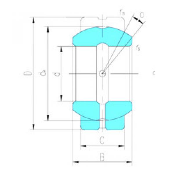 Bearing GEZ101ES-2RS LS #1 image