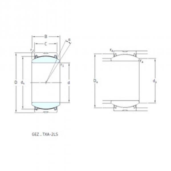 Bearing GEZ106TXE-2LS SKF #1 image