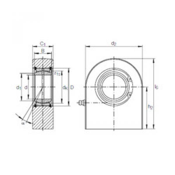 Bearing GF 35 DO INA #1 image