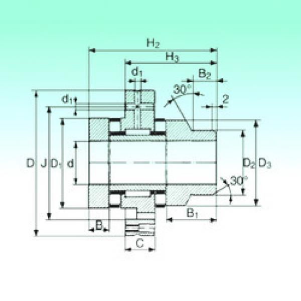 Bearing ZARF 40115 L TN NBS #1 image