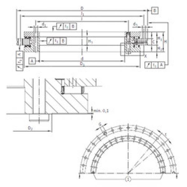 Bearing YRTE395 INA #1 image