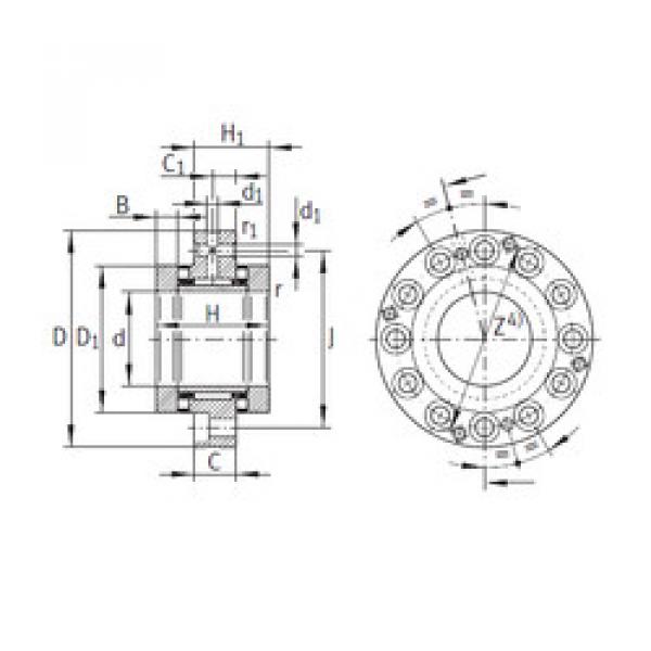 Bearing ZARF3590-TV INA #1 image