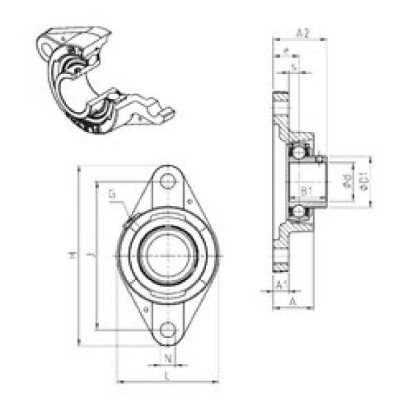 Bearing USFLE210 SNR #1 image