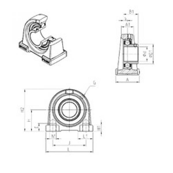 Bearing USPAE203 SNR #1 image