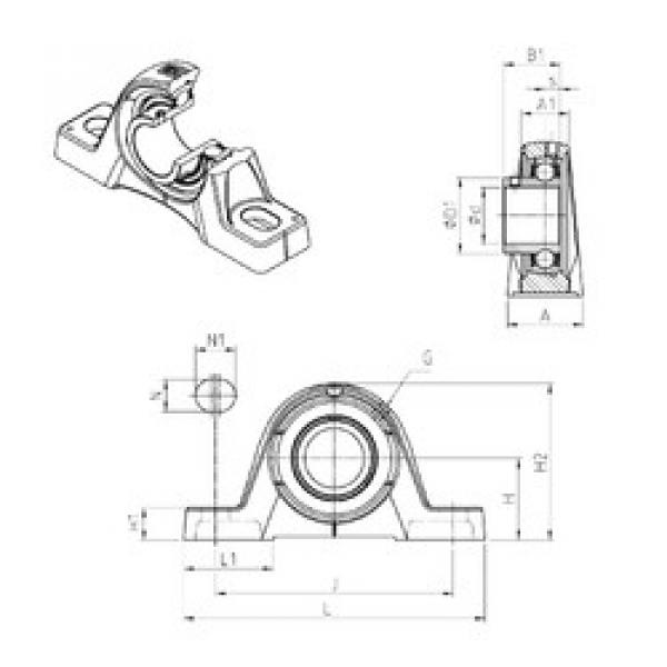 Bearing USPE201 SNR #1 image