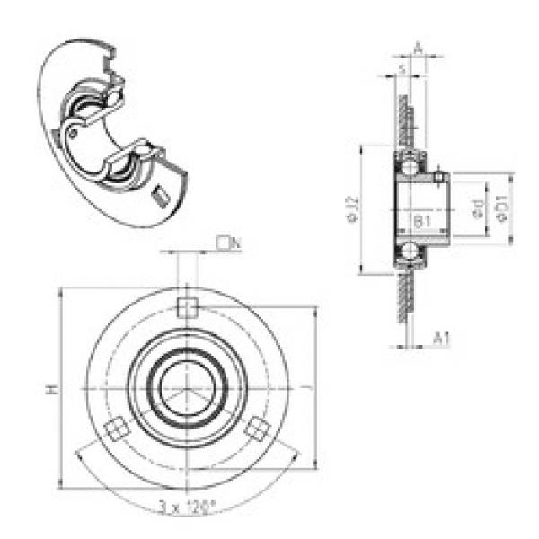 Bearing USPF201 SNR #1 image