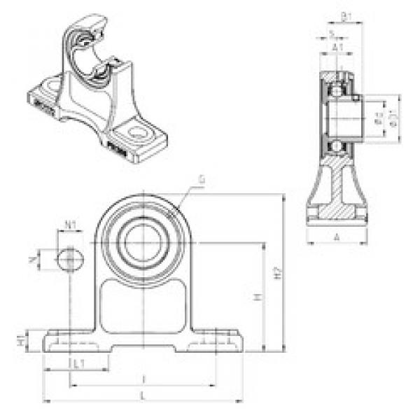 Bearing USPH210 SNR #1 image