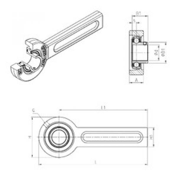 Bearing USSP208 SNR #1 image