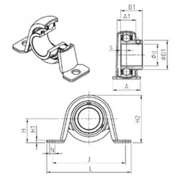 Bearing USPP201 SNR #1 image