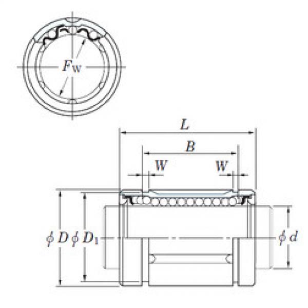 Bearing SDE5 KOYO #1 image