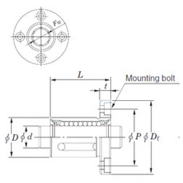 Bearing SDMF25 KOYO #1 image