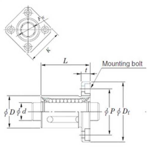 Bearing SDMK13 KOYO #1 image