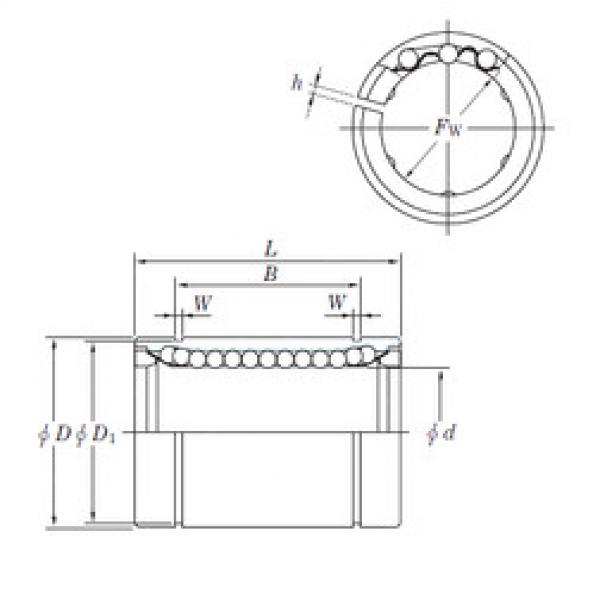 Bearing SESDM12 AJ KOYO #1 image