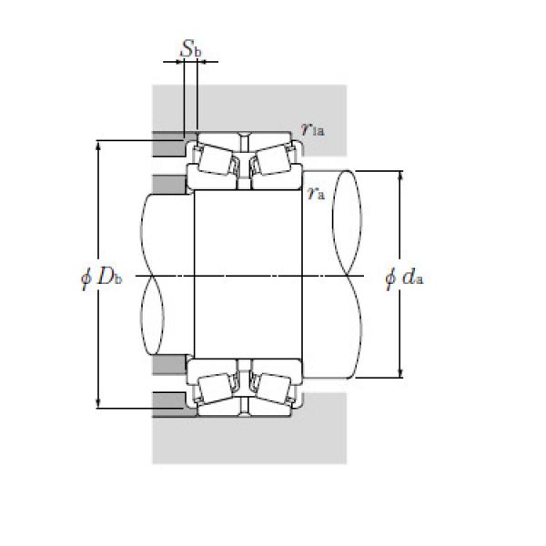 Bearing LM286249D/LM286210G2+A #1 image